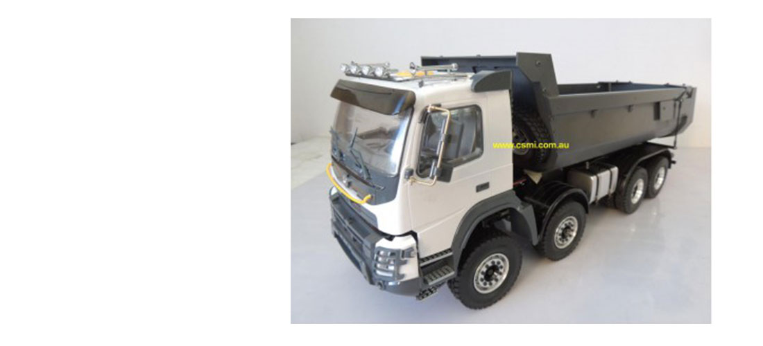  Vlv FMX 8 x 8 Dump Truck