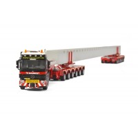 Mercedes-Benz MP3 L  Module Trailer 6+6 axle with concrete Beam