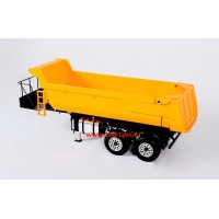 Half pipe hydraulic trailer 