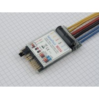 Servonaut M224 dual electronic speed controller for models 1:14 or 1:16 scale. Made in Germany by tematik.