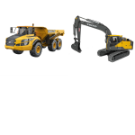 COMBO Volvo Dumper A40G + EC160